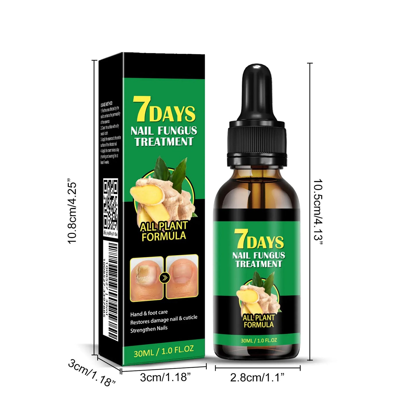 Ginger-Based Herbal Lotion for Nails & Skin — Works in Days, Naturally Safe
