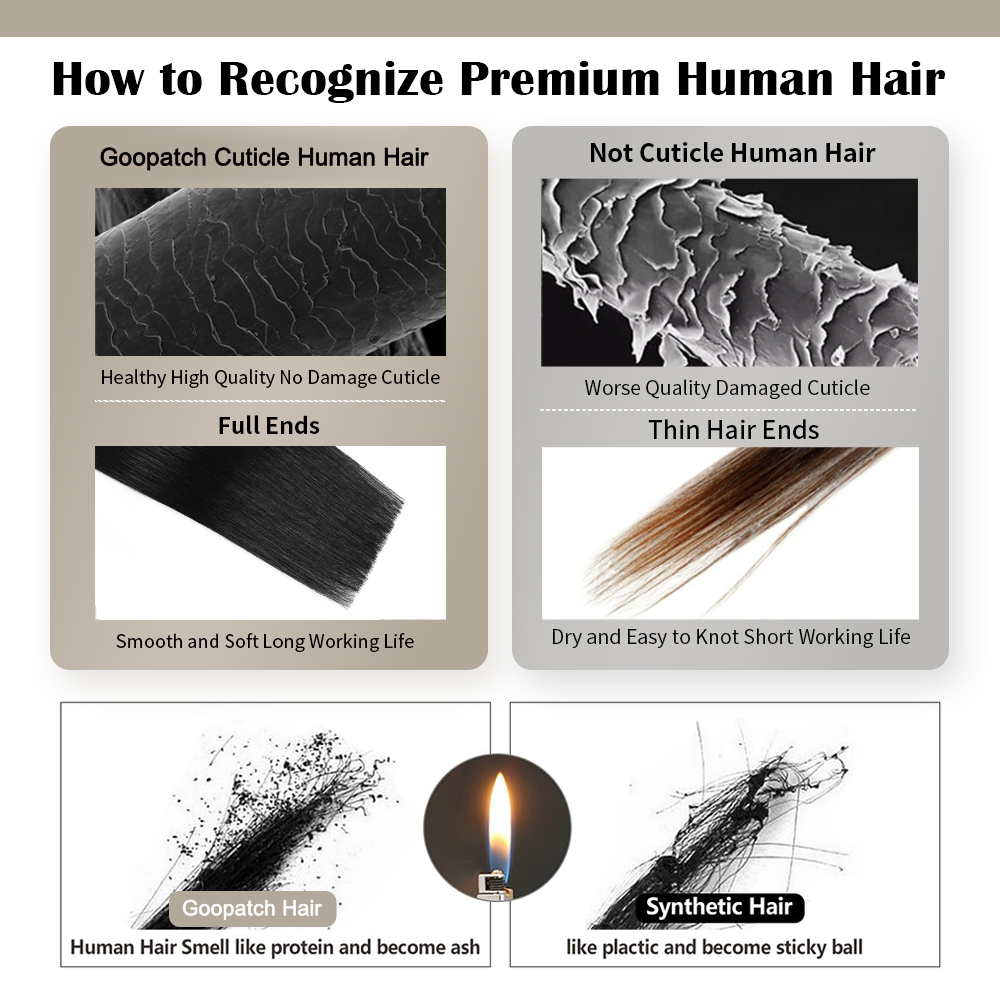 Invisible Tape In Hair Extension -- 100% VIRGIN HUMAN HAIR / 10 PIECES