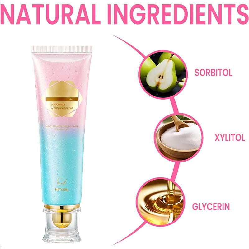 โจ ๐ฆท Niacinamide Whitening Toothpaste - For Healthier, Whiter Teeth!