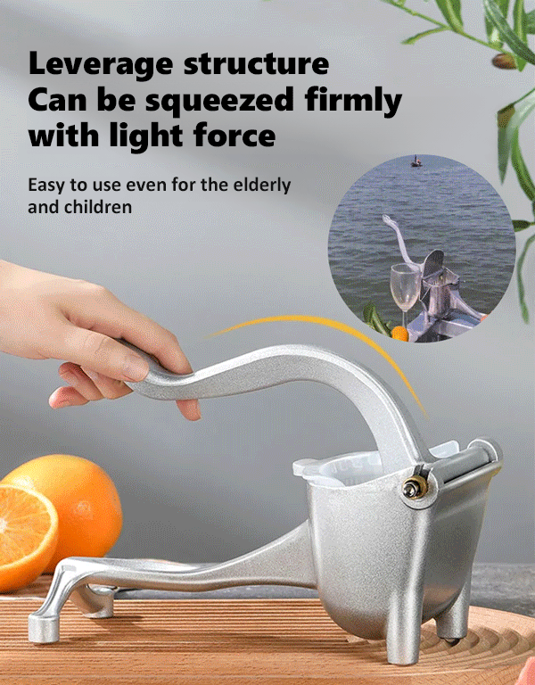 【Buy 1 Get 1 Free】304 Stainless Steel Manual Juicer - 360° Pressing, Pure Juice, No Waste💪🍹