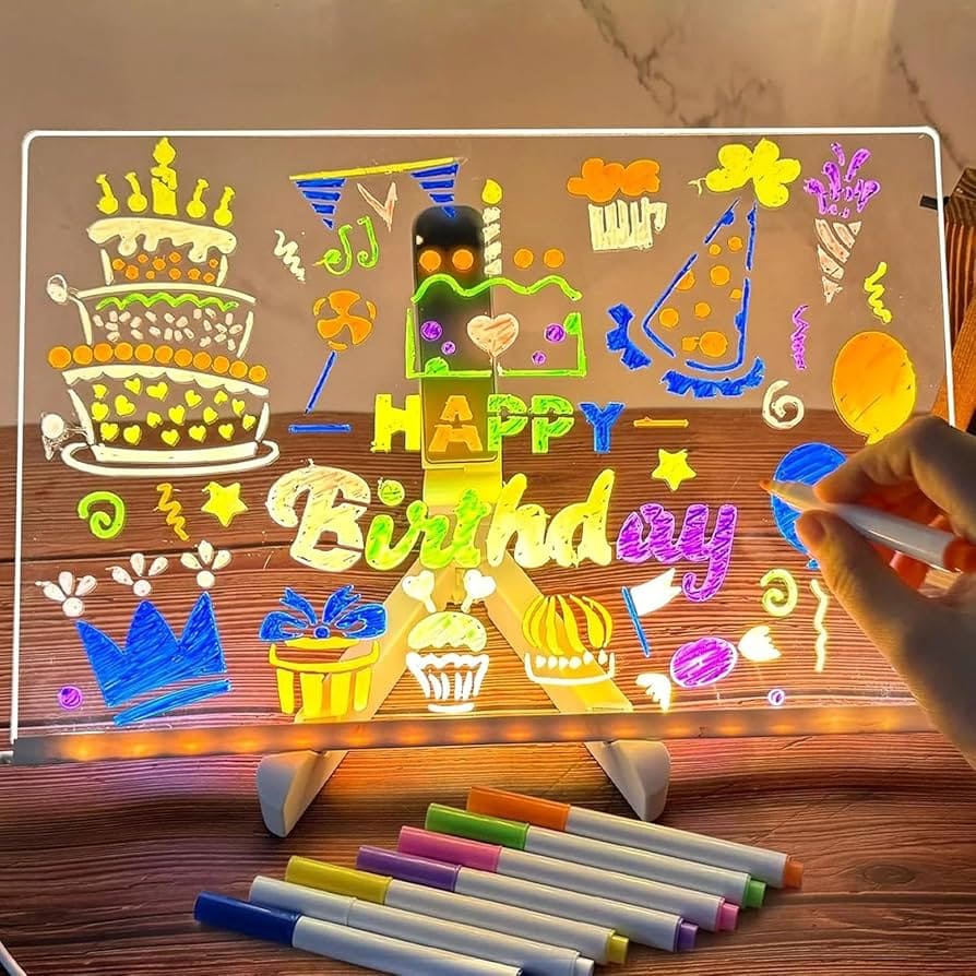 A Gift Every Little Artist Will Love ❤️LED Drawing Board