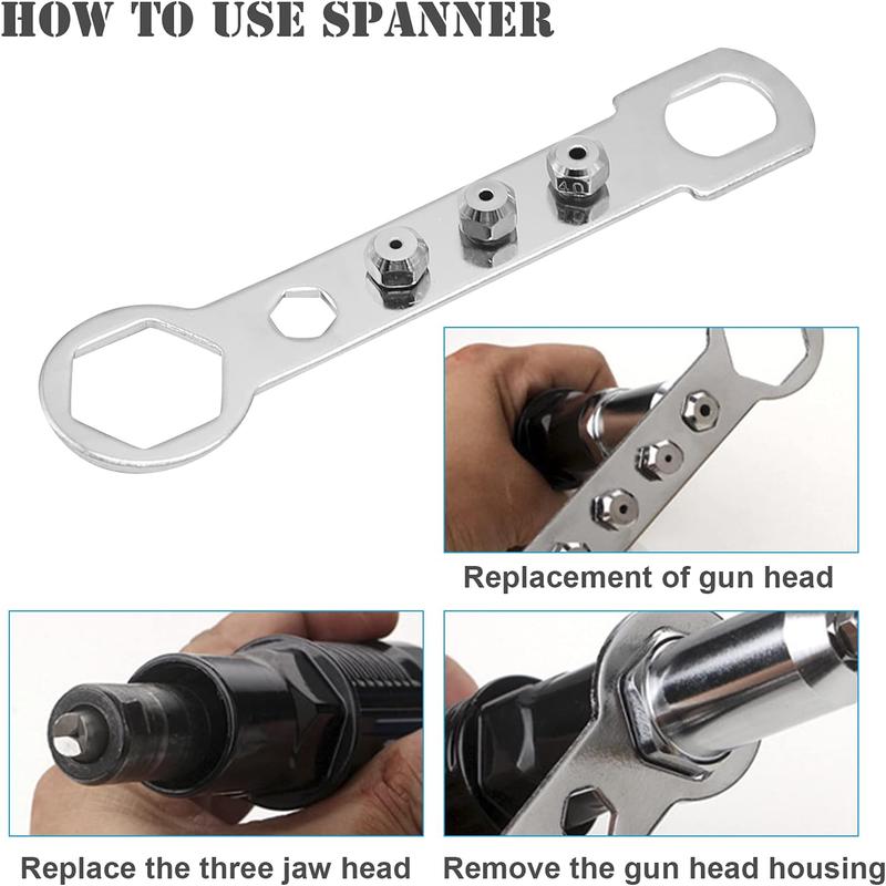 Electric Drill Conversion Rivet Drill Accessory Tool Kit