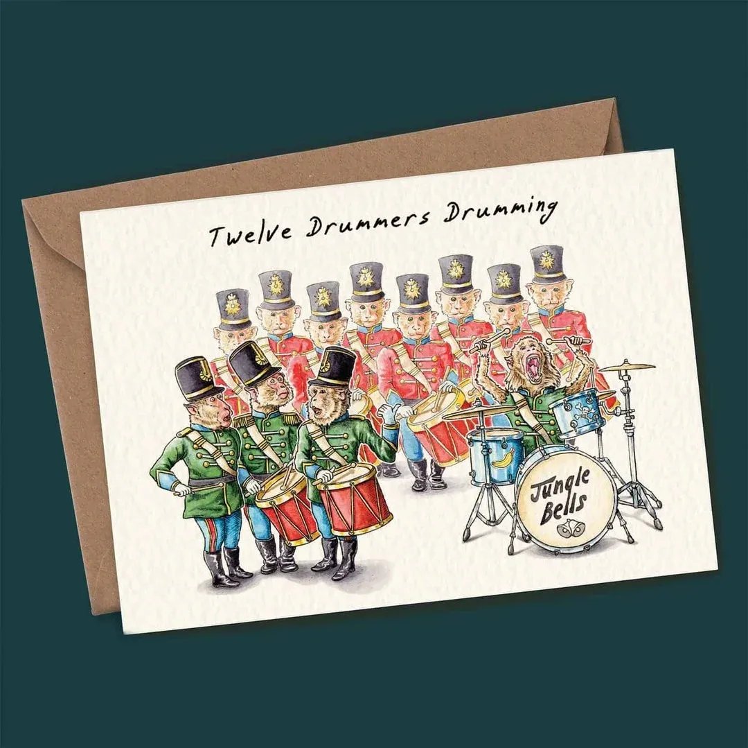 šTwelve Days Of Christmas Card Set