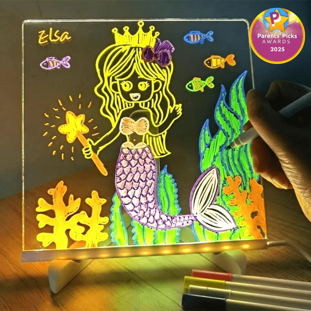 A Gift Every Little Artist Will Love ❤️LED Drawing Board