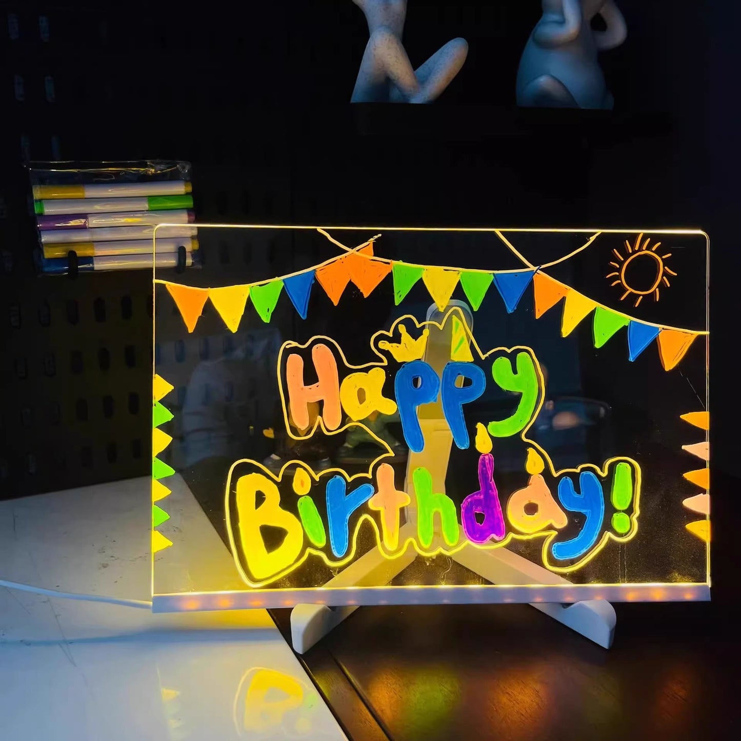 A Gift Every Little Artist Will Love ❤️LED Drawing Board