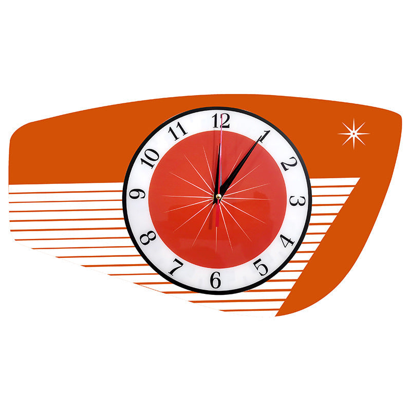 Starburst Sunburst Clock