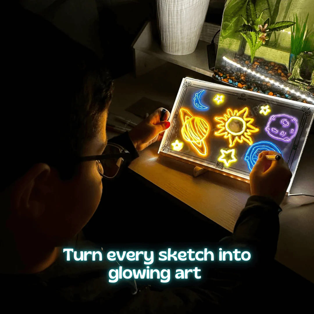 A Gift Every Little Artist Will Love ❤️LED Drawing Board