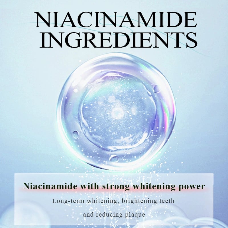 โจ ๐ฆท Niacinamide Whitening Toothpaste - For Healthier, Whiter Teeth!