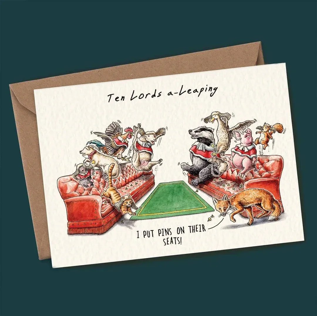 šTwelve Days Of Christmas Card Set