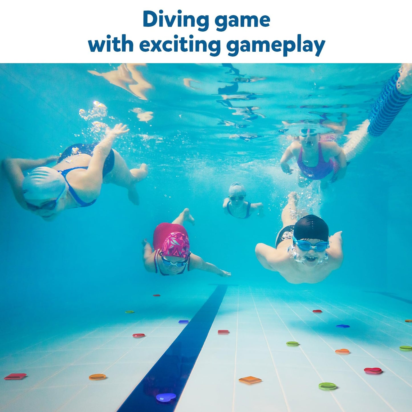 šDiving Gem Toys - Underwater Search and Find Game, Perfect for Swimming Pool & Summer Fun for Kids Ages 6 to 99