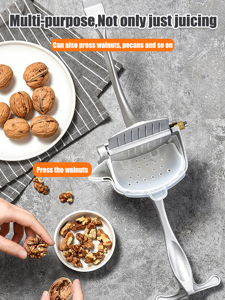 【Buy 1 Get 1 Free】304 Stainless Steel Manual Juicer - 360° Pressing, Pure Juice, No Waste💪🍹