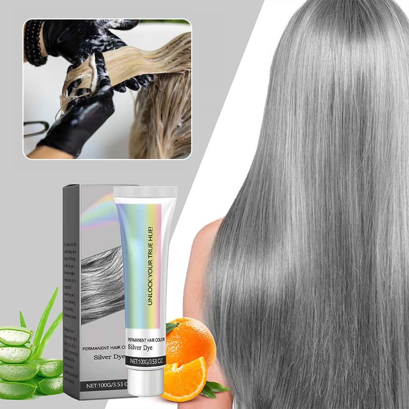 ✨2-in-1 Natural Essence Extract Silver Hair Dye