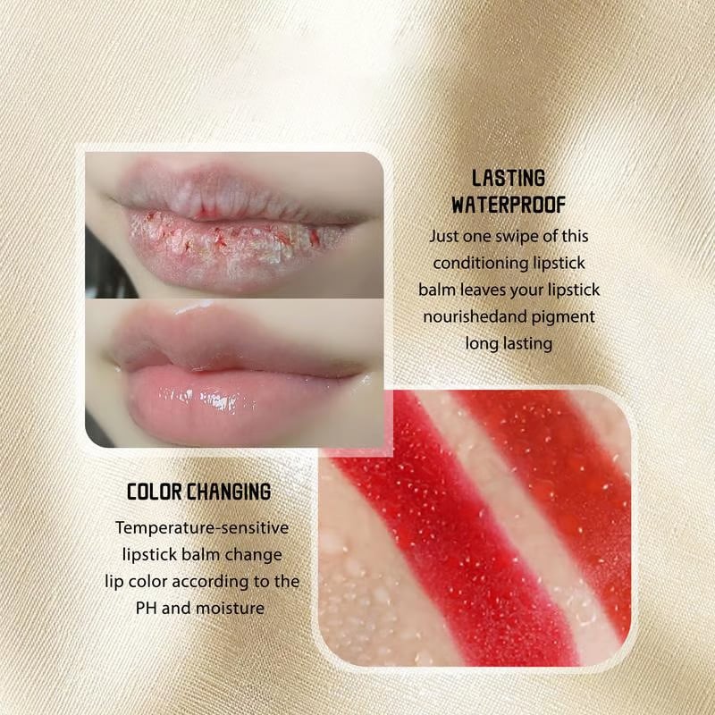🏆Flash Sale⚡ 50K+ SOLD! Almost Gone-💥💋 Experience Luxurious Lips - ✨Transferproof Color-Changing Lipstick💄CrystalClear Color Alchemy 💋 Auto-Tints on Contact!