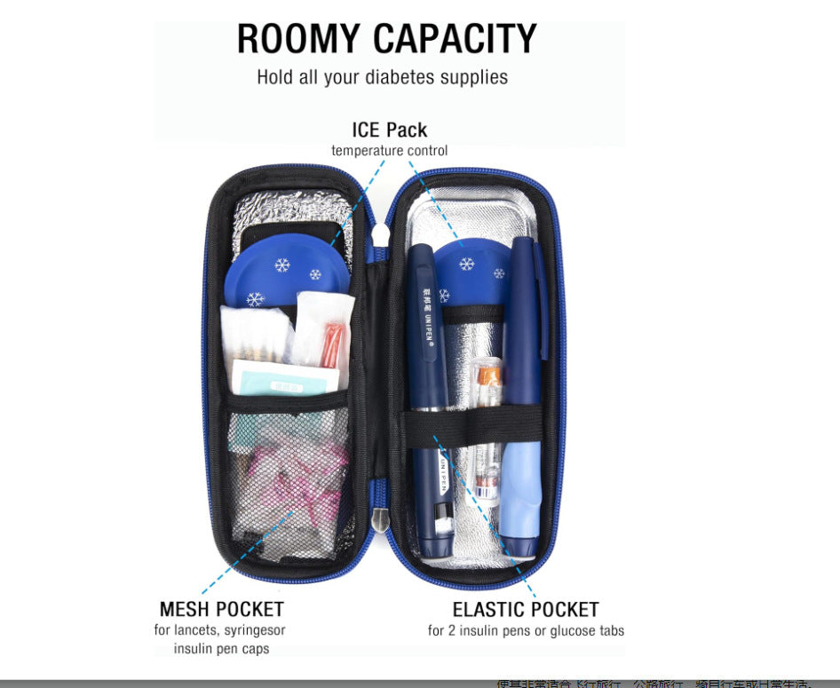 💉 Travel Worry-Free - 49% OFF - ✨ Insulin Cooler Travel Case - For Safe, Cool Storage Anywhere!