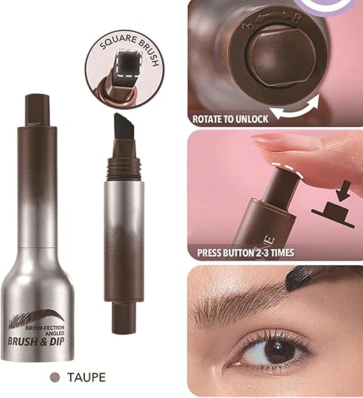 🎀Liquid quick-drying eyebrow brush🔥24 hours long-lasting waterproof🪄