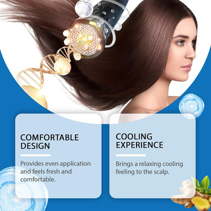 ☘️Head hair growth essence-the roller design is closer to the scalp