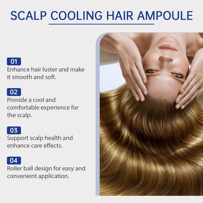 ☘️Head hair growth essence-the roller design is closer to the scalp