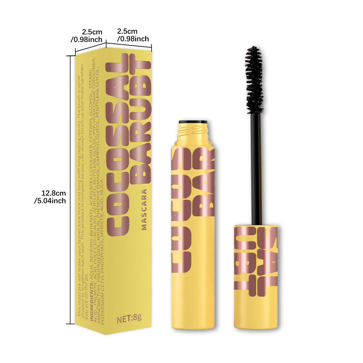 Bubble Mascara 💖24-hour long-lasting makeup 🔥🔥Create thick and long eyelashes