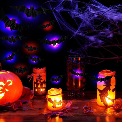 🦇👻3D bat light🎃 Detachable for Halloween party🎉