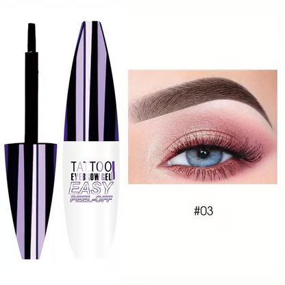 🌟🔥Semi-Permanent Tattoo Eyebrow Gel – 4 Colors Set