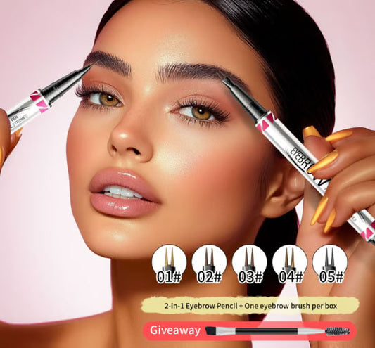 🎉✨3D Waterproof Microblading Eyebrow Pen & Buy 1 Get 1 Free