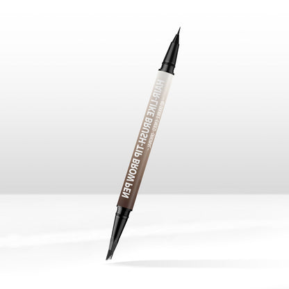 2-in-1 Microblading Eyebrow Pen with Free Square Brush