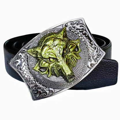 🔥🔥LAST DAY: 50% off Western Fashion Belts Made of Genuine Leather with Knife-Daisy Buttons