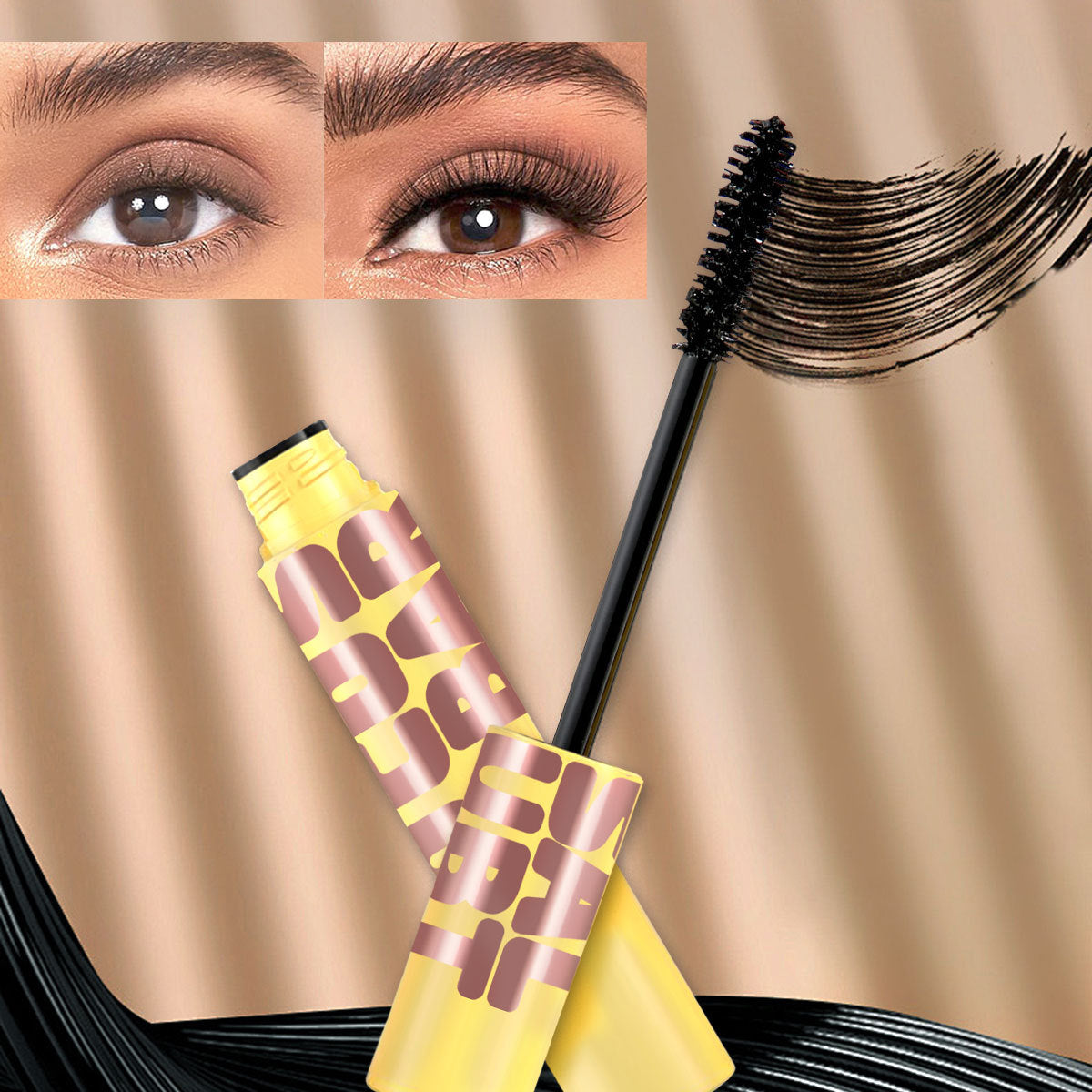 Bubble Mascara 💖24-hour long-lasting makeup 🔥🔥Create thick and long eyelashes