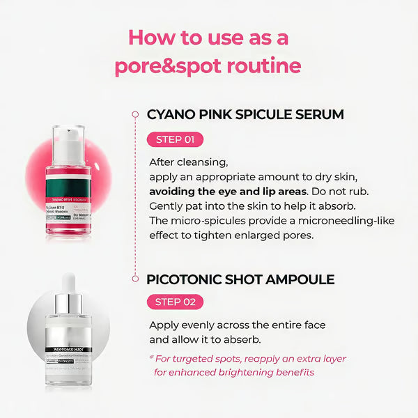 Pore & Spot Care Duo – Instantly Tightens Pores & Fades Dark Spots
