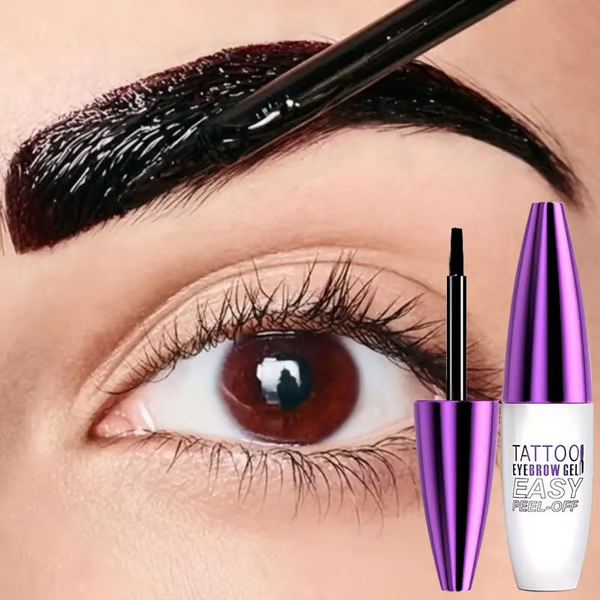 🌟🔥Semi-Permanent Tattoo Eyebrow Gel – 4 Colors Set