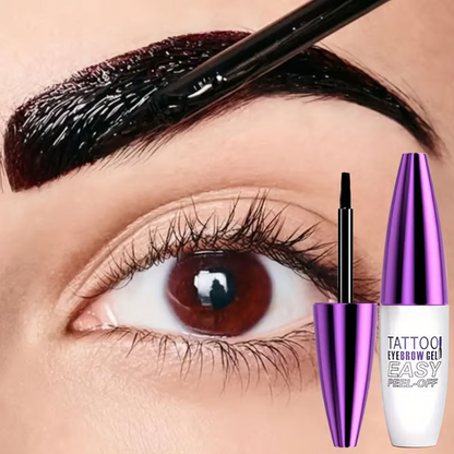 🌟🔥Semi-Permanent Tattoo Eyebrow Gel – 4 Colors Set