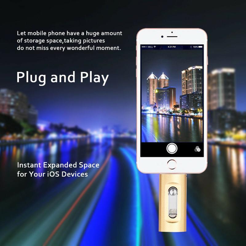 ⚡3-in-1 Flash Drive for Android Phone/PC and More