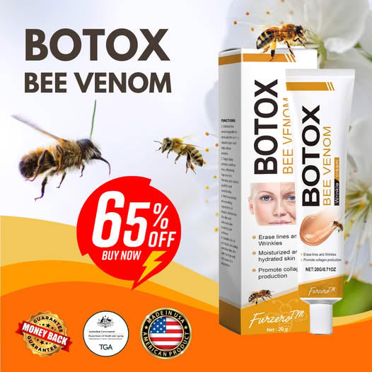 👨‍⚕️ LAST DAY 49% OFF✅  Botox Bee Venom Wrinkle Removal Cream