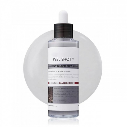 Peel Shot Glow Rice Ampoule Duo - Serums for Brightening, Exfoliating, and Moisturizing🌾