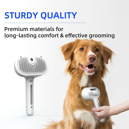 🐱🐶Smart pet spray hair removal comb🐾