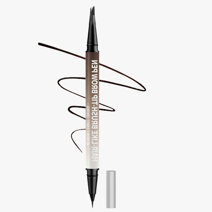 2-in-1 Microblading Eyebrow Pen with Free Square Brush