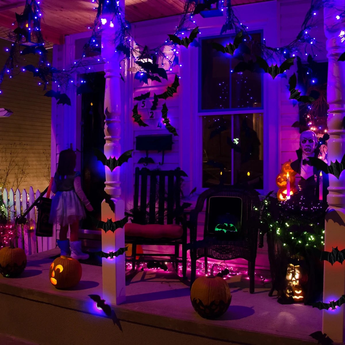 🦇👻3D bat light🎃 Detachable for Halloween party🎉
