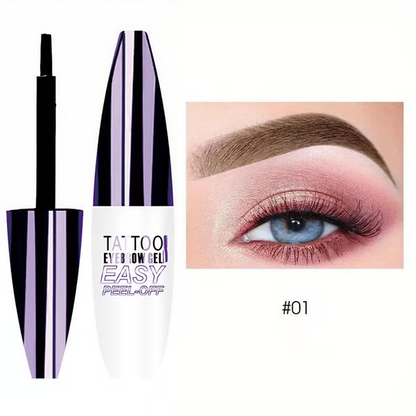 🌟🔥Semi-Permanent Tattoo Eyebrow Gel – 4 Colors Set