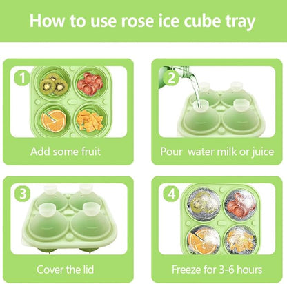 🌹Multifunctional Silicone Ice Tray Mold🧊