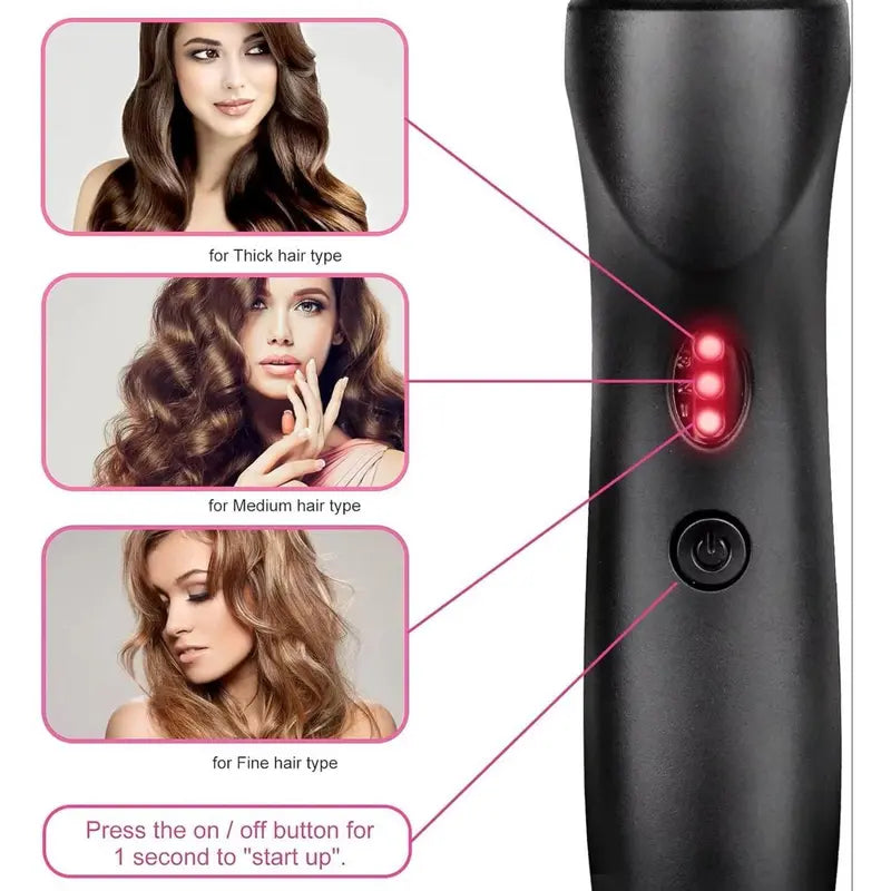 🔥Hot Comb Hair Straightener Electric Copper Comb Portable Travel - Last Day 60% OFF