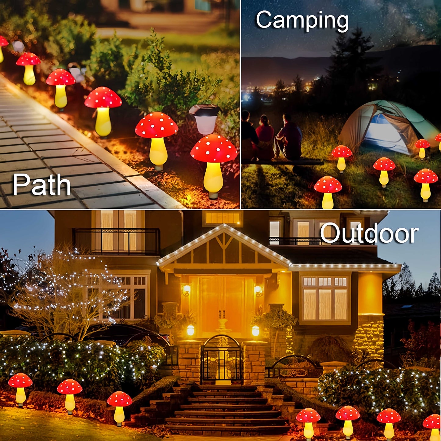 🔥 FLASH SALE 49% OFF - Magic Solar Mushroom Light🍄 🔥