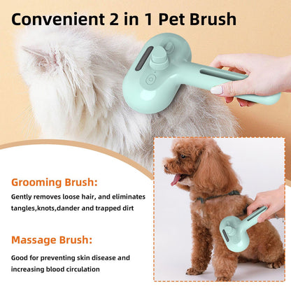 🐱🐶Smart pet spray hair removal comb🐾