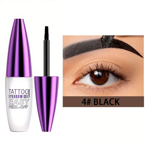 🌟🔥Semi-Permanent Tattoo Eyebrow Gel – 4 Colors Set