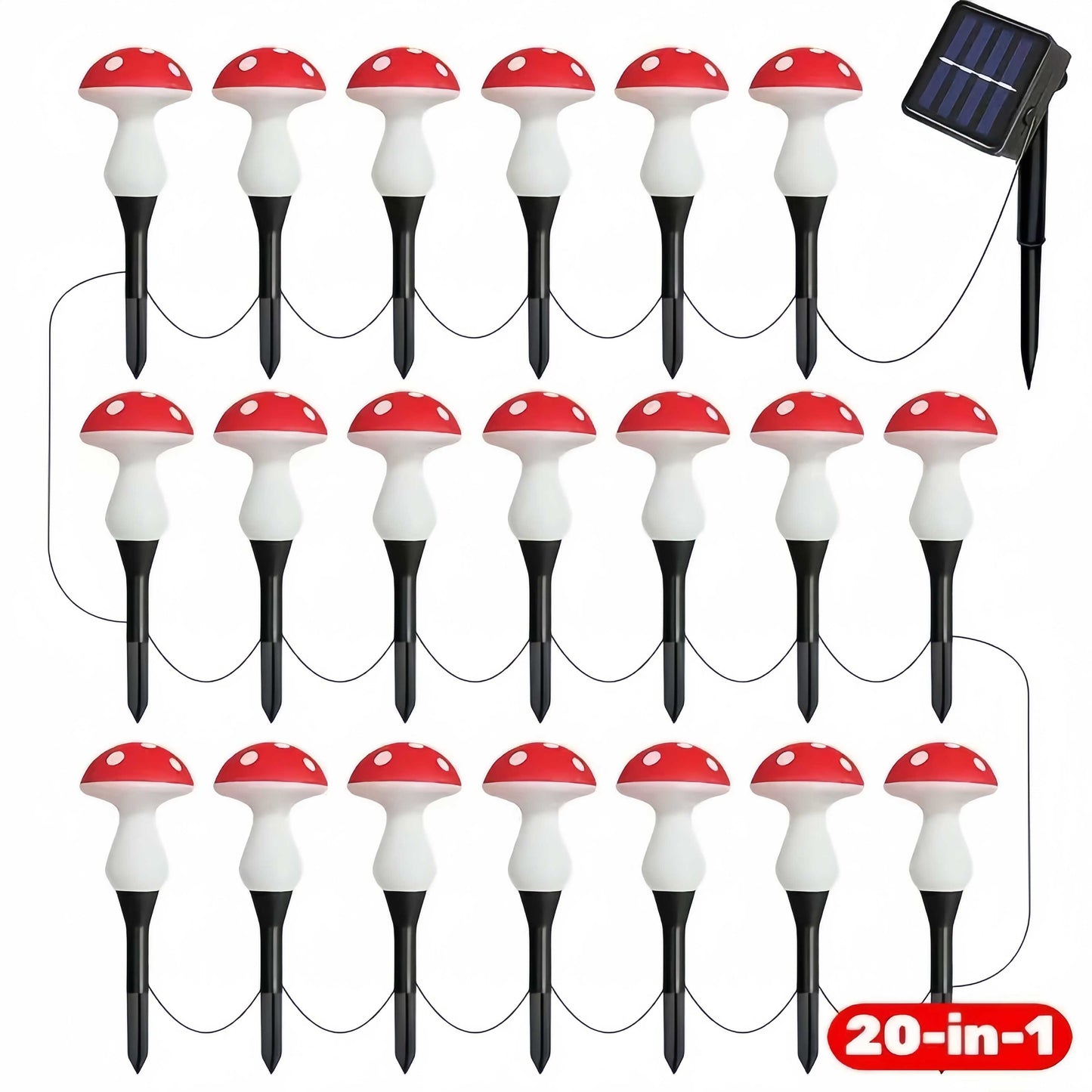 🔥 FLASH SALE 49% OFF - Magic Solar Mushroom Light🍄 🔥
