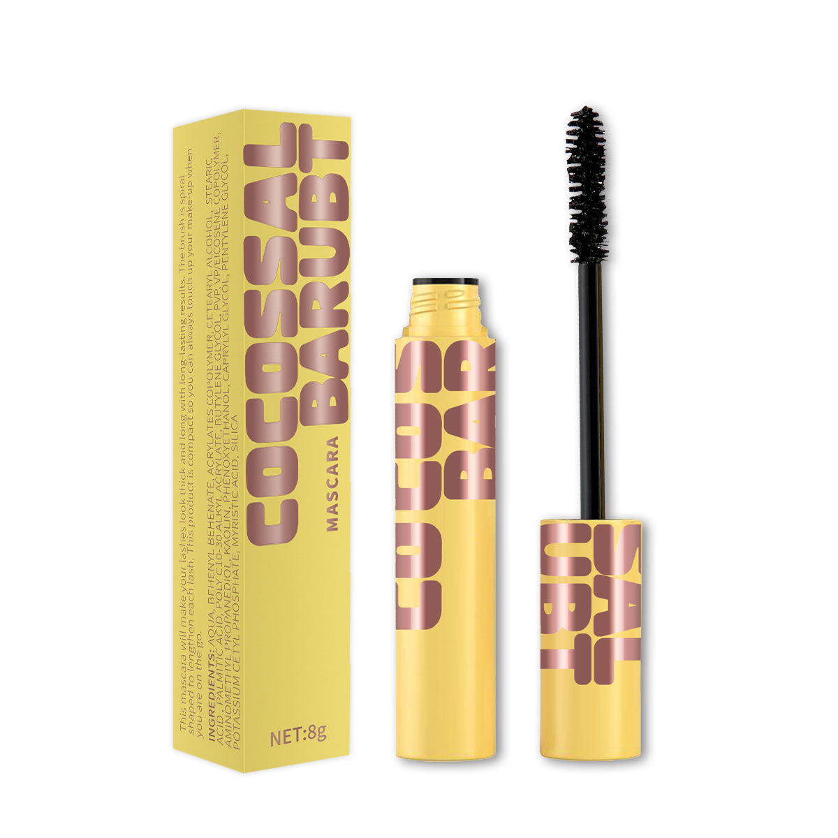 Bubble Mascara 💖24-hour long-lasting makeup 🔥🔥Create thick and long eyelashes