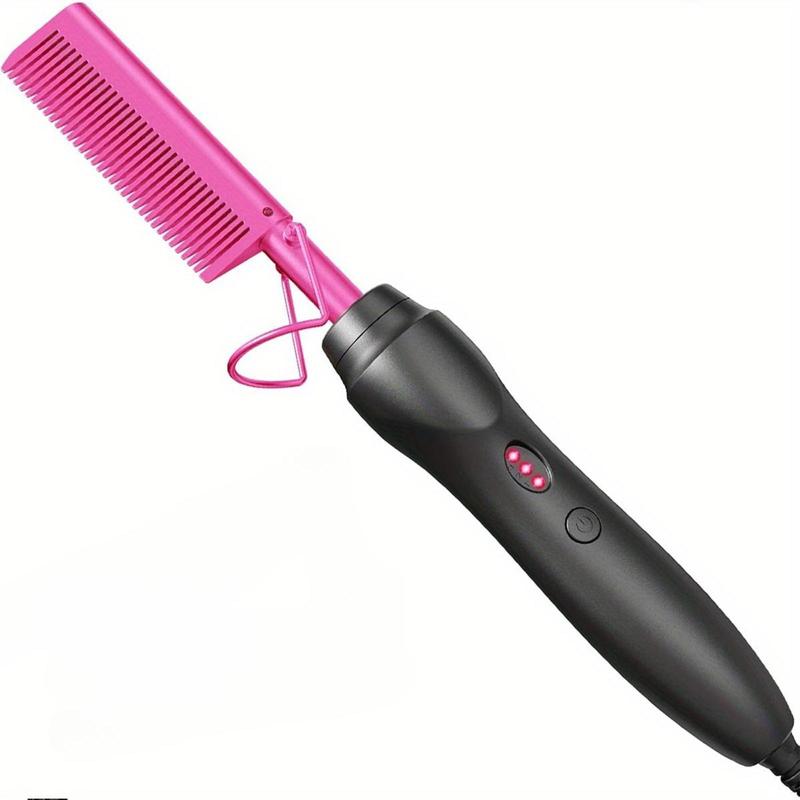 🔥Hot Comb Hair Straightener Electric Copper Comb Portable Travel - Last Day 60% OFF