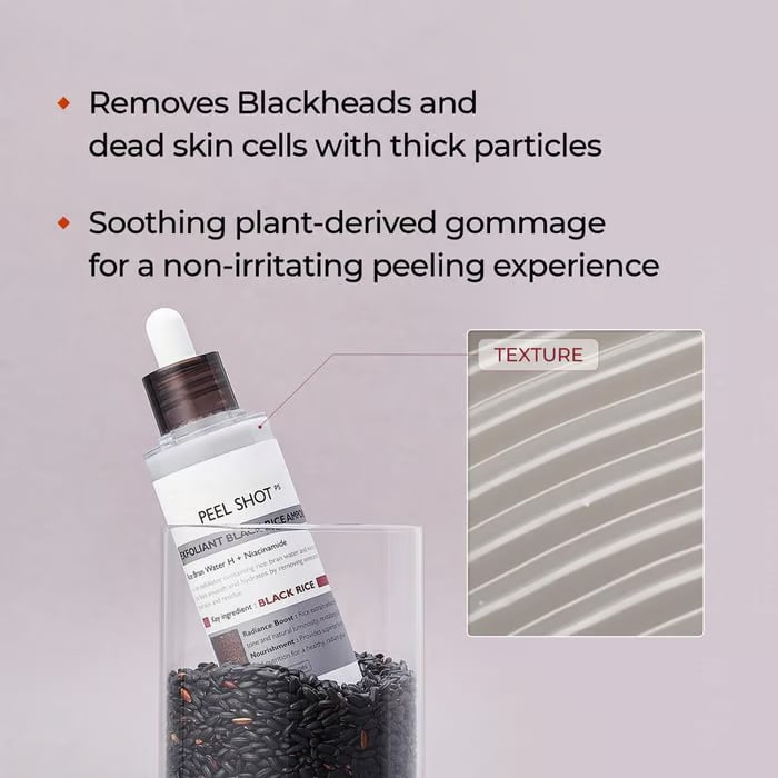 Peel Shot Glow Rice Ampoule Duo – Exfoliating, Hydrating & Brightening Serum Set