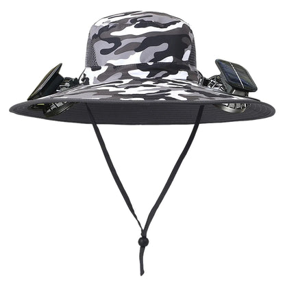 😎 Solar-Powered Cooling Hat 🌞Keeps You Chill❄️
