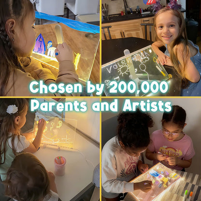 A Gift Every Little Artist Will Love ❤️LED Drawing Board