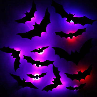 🦇👻3D bat light🎃 Detachable for Halloween party🎉